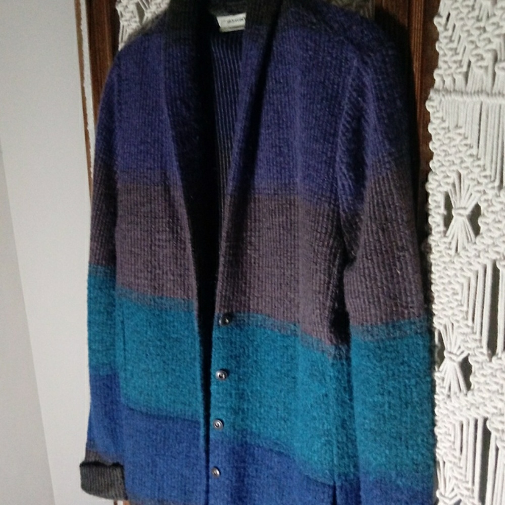 Aldomartins ombre sweater coat sz 6